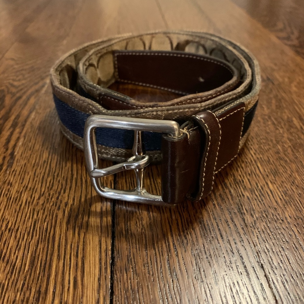 Authentic Coach Belt